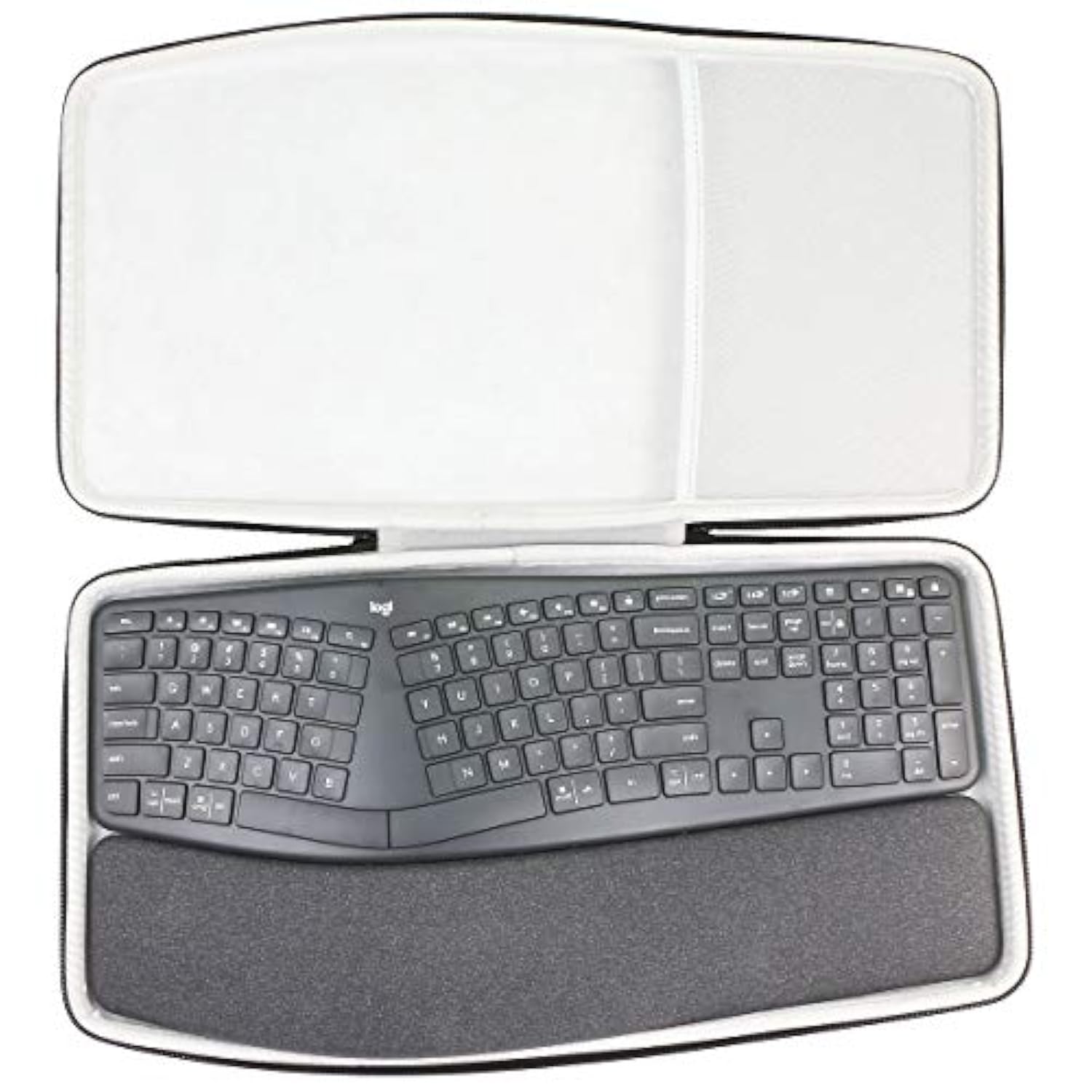 co2CREA Hard Travel Case Replacement for Logitech Ergo K860 Wireless Ergonomic
