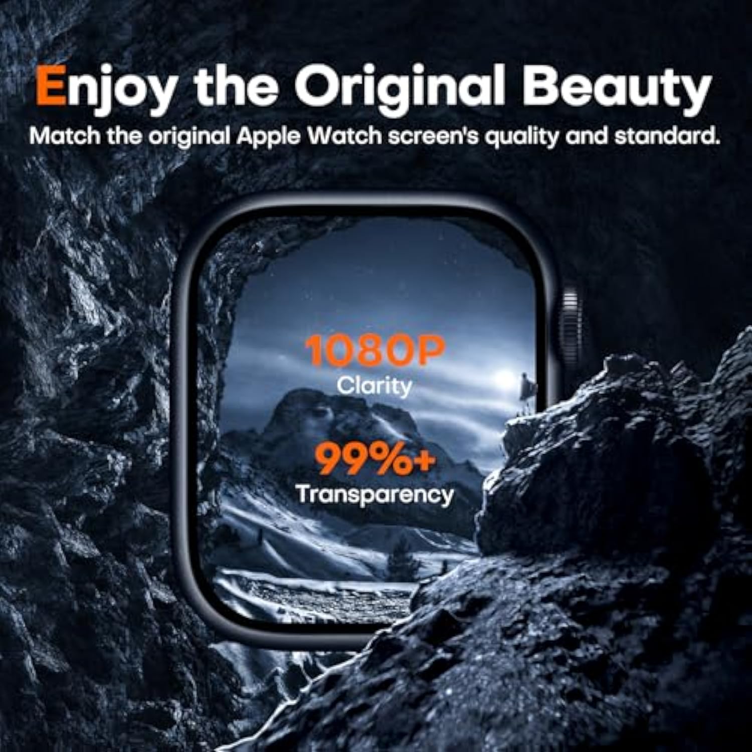 L?k 8 Pack Tpu Screen Protector For Apple Watch Series 9 8 7 41Mm - Self-Healing Anti Scratch 0 Bubble Hd Touch Sensitive Upgrade Flexible Film For Iwatch S9 41Mm