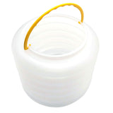 Portable Transparent Plastic Drawing Wash Brush Water Barrel Telescopic For Acrylic Oil Watercolor Painting Bucket