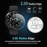 4-Pack For Samsung Galaxy Watch 4 Classic 46Mm Tempered Glass Screen Protector For Galaxy Watch 4 Classic 46Mm Smartwatch [2.5D 9H Hardness] [Anti-Scratch]