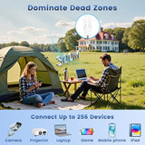Ax3000 Outdoor Wifi 6 Extender - Long Range Outdoor Wifi Extender Signal Booster, Ip67 Weatherproof & Poe Support For Large Yard, Farm, Rv, Works With Starlink & Up To 256+ Devices