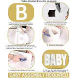 2.4FT Foam Board Marquee Letters BABY Kit: DIY Baby Shower Decor