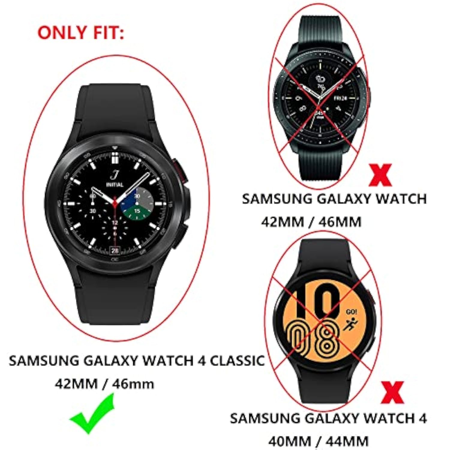 Compatible With Samsung Galaxy Watch 4 Classic 42Mm 46Mm Case Soft Plated Tpu Protective Bumper Cover Case For Galaxy Watch 4 Classic Smartwatch Accessories (46Mm)