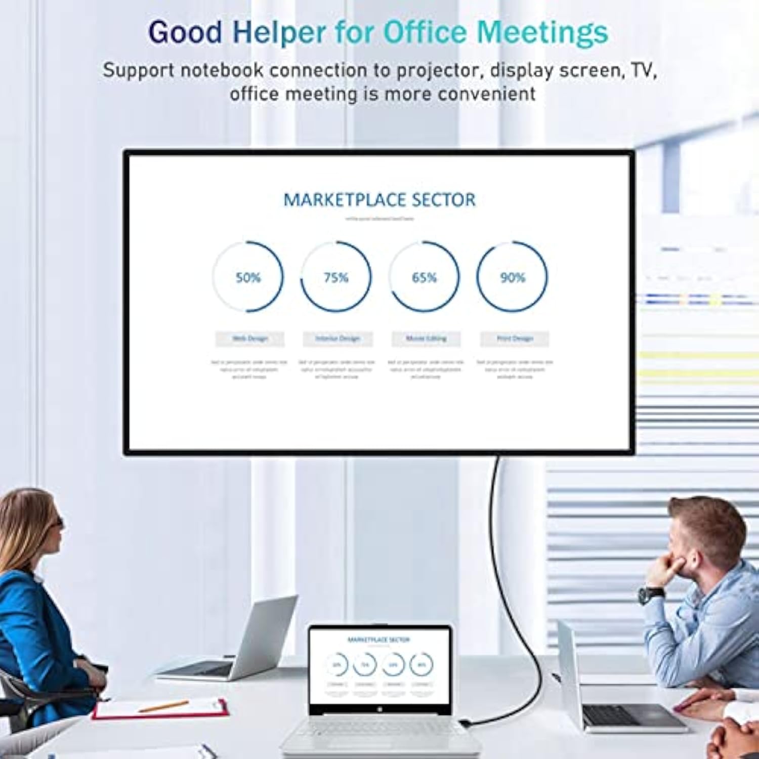 Hdmi Cable (18 Gbps, 4K/60Hz), 6 Feet Hdmi To Hdmi Cord For Uhd Tv, Blu-Ray, P