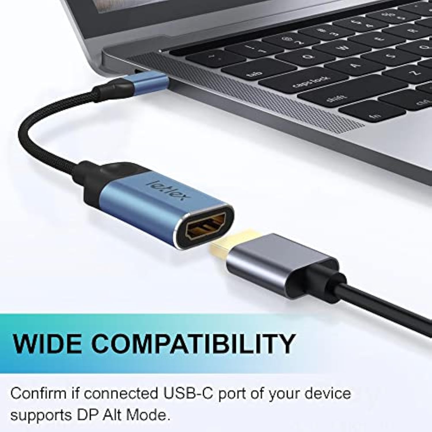 4K@30Hz Usb C To Hdmi Adapter - 4K Thunderbolt 3 Compatible - Converter Cable