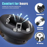 Bluetooth Headphones Over Ear, 65H Playtime And 6 Eq Music Modes Wireless Headphones With Microphone, Hifi Stereo Foldable Lightweight Headset, Deep Bass For Home Office Cellphone Pc Ect.