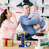 Prince Number 1 Wooden Sign Royal 1St Birthday Table Centerpiece Princ