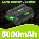 Replacement For Ego 56V 5.0Ah Battery Ba2800 Ba4200 Ba1400 Battery, Compatible With All 56V Ego Power Tools Cs1604 Cs1804 Cs1403 Ht2400 Lb6504 Lb5804 Lb6500 Lb4800 Ph1400 Tools