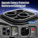 For Iphone 16 Pro Max Case, Compatible With Magsafe, With Privacy Screen Protector X2, [Camera Protection] [15Ft Drop Protection] Slim & Light Magnetic Case For Iphone 16 Promax, Black