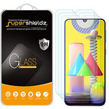 (3 Pack) Designed for Samsung Galaxy M31 Tempered Glass Screen Protector, Anti Scratch, Bubble Free