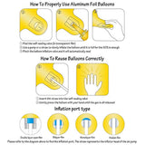 Letter Balloons 40 Inch Giant Jumbo Helium Foil Mylar For Party Decorations Gold T