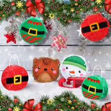 12 Pcs Mini Christmas Piñata Bulk Small Xmas Party Favors