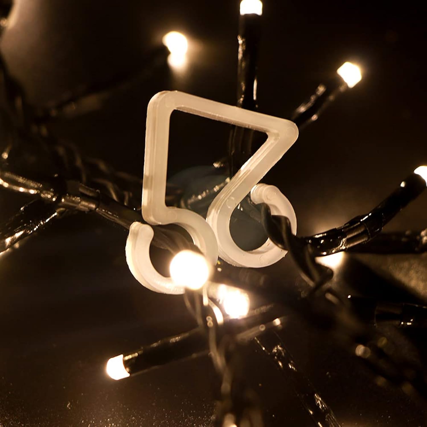 120 Pcs Gutter Hooks For Outdoor Lights, Christmas Lights Clips, Outdoor Hang Hooks For String Lights Meteor Shower Lights On Halloween Christmas Garden Tree Home Decoration
