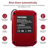 19.2V C3 Battery Charger 140152004 Replacement For All Craftsman 19.2-Volt C3 Xcp Lithium-Ion & Ni-Cad Diehard Battery 11375 11376 Pp2011 315.Pp2020 315.Pp2025 Pp2030