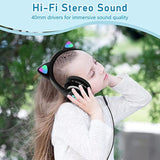 Kids Headphones, Bluetooth Wireless Headphones For Kids Teens Adults, Over-Ear