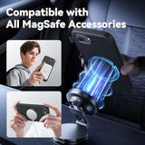 For 16E Phone Case Compatible With Magsafe, Magnetic Silicone Iphone 16E Case, Shockproof Military-Grade Protection, 6.1 Inch, Black