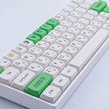 Pbt Keycaps 137 Keys Avocado Milk Xda Profile Keycaps Dye-Sublimation Japanese