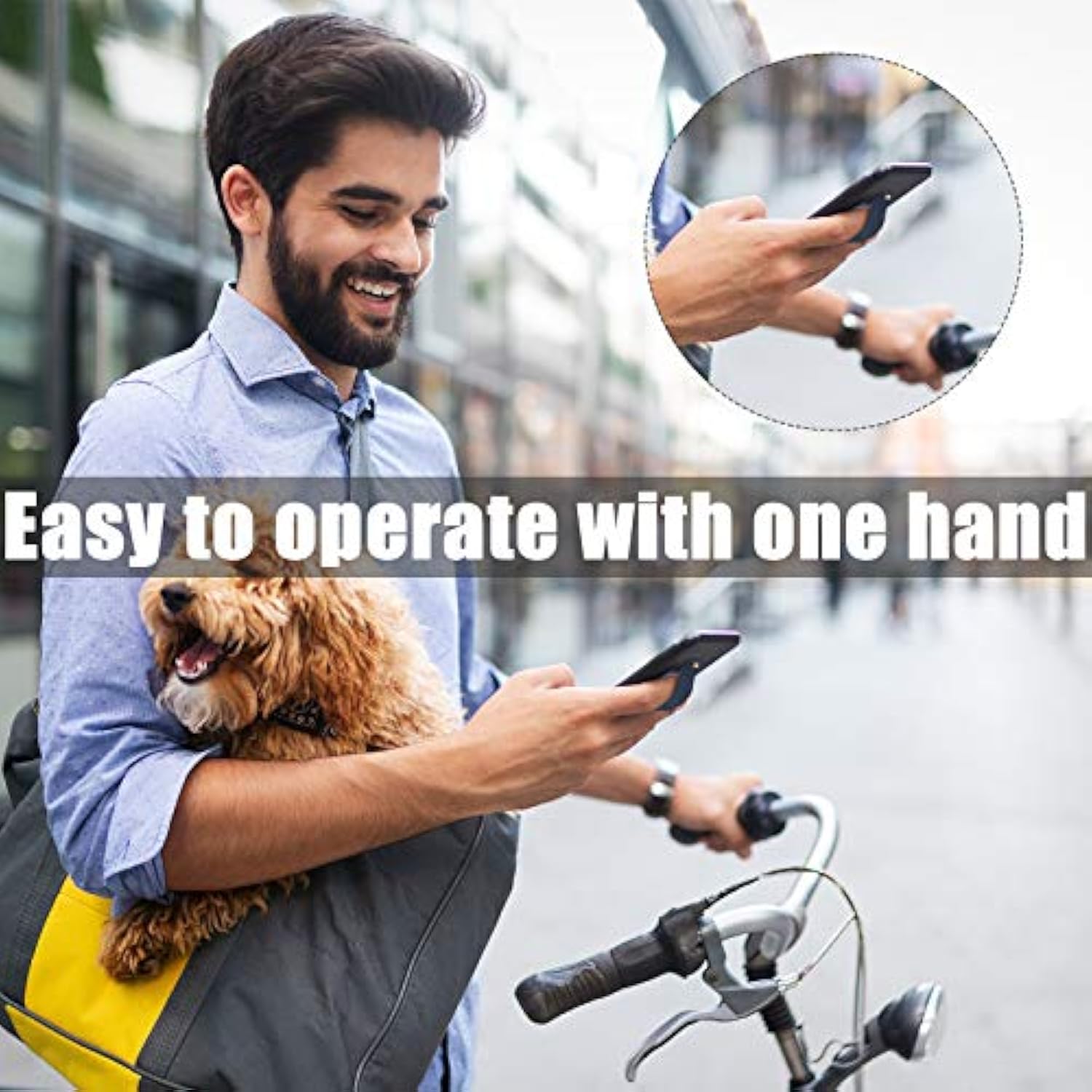 6 Pieces Phone Grip Holder Cell Phone Grip Strap Telescopic Finger Strap Stand Universal Finger Kickstand For Most Smartphones(Soft Colors)