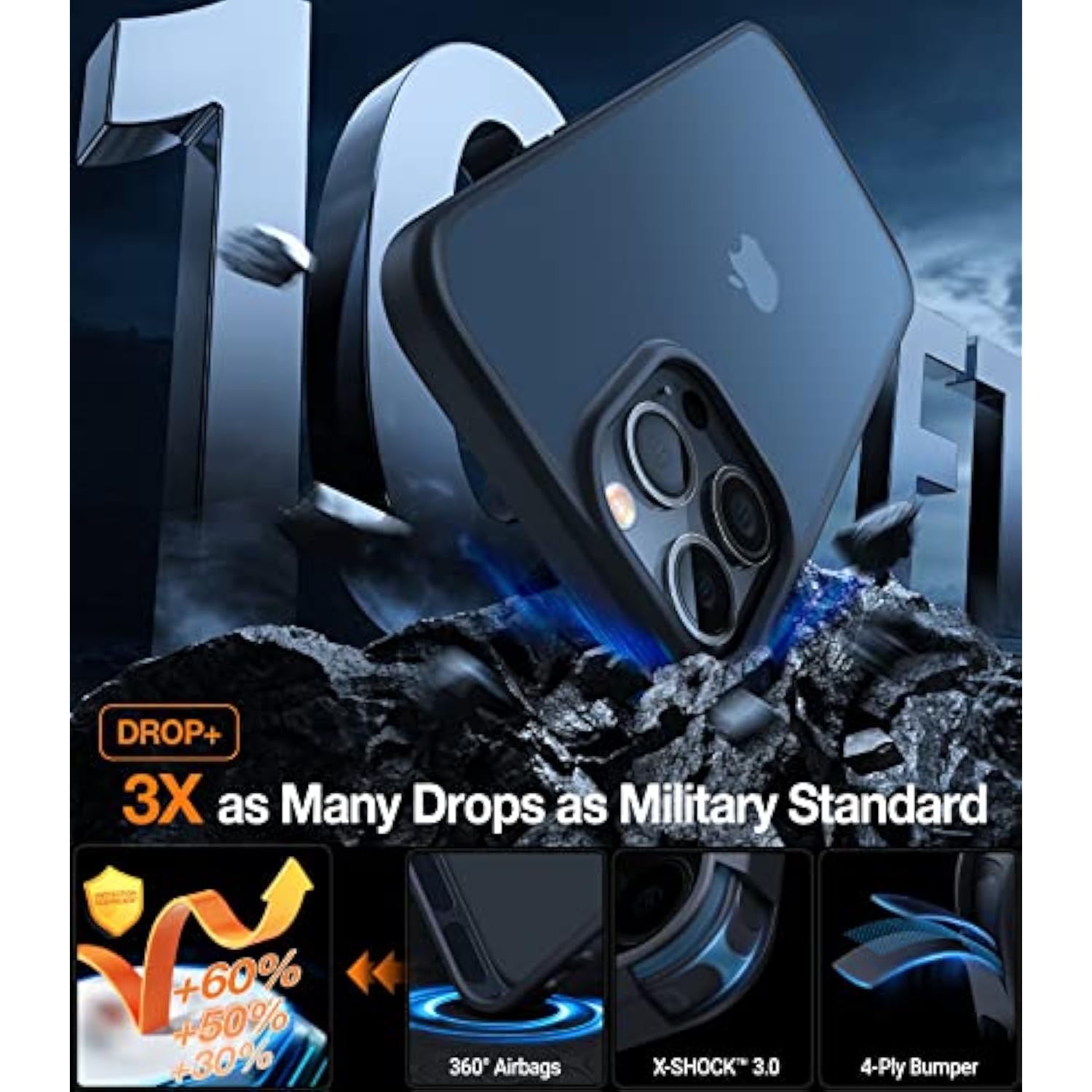 Shockproof Designed for iPhone 14 Pro Case