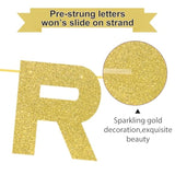 25Th Birthday Decoration For Women, Gold Banner For 25 Years Old Quarter Life Crisis Gold 25 Balloons Numbers Give Her Cheering 25Th Birthday Gift Twenty-Five Party Supplies