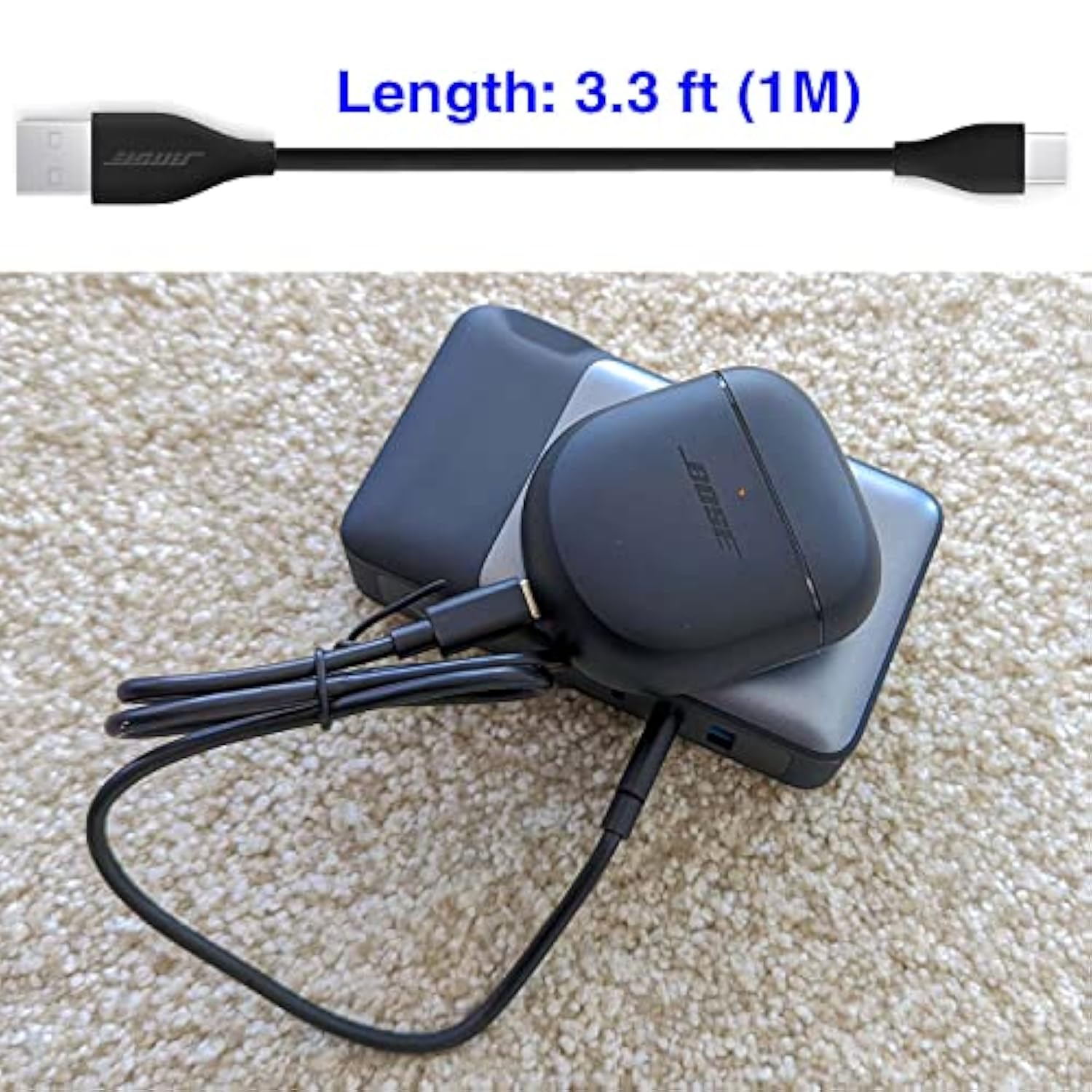 Usb C Charger Cable For Bose Noise Headphones 700, Quietcomfort 45 Headphones, Quietcomfort Earbuds Ii, Soundlink Flex, Bose Sleepbuds 2, Portable Smart Speaker, Sport Earbuds Charging Cord