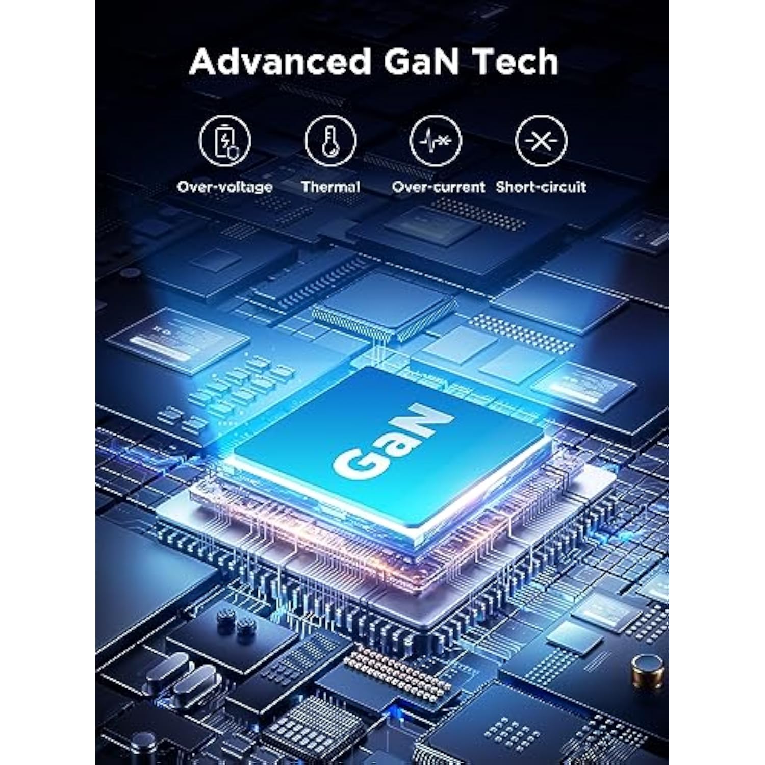 JOYROOM 67W USB C Charger Block, 4-Port Foldable GaN Wall Fast Charger Adapter Compact for iPhone 16/5/14 Pro Max, MacBook Pro/Air, iPad Pro/Air, Galaxy, Dell XPS, Pixel 7, Google Pixelbook