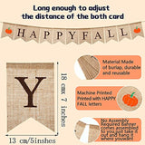 Happy Fall Burlap Banner With 3 Pieces Fall Pom Pom Garland Wool Felt Ball Garland Thanksgiving Decoration For Harvest Time Autumn Theme Party Thanksgiving Supplies