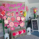 Mothers Day Decorations for Party Supplies Happy with Happy Mother’s Banner Hanging Swirls Mothers Day Decorations for Office Home Decoracion Dia De La Madre