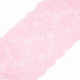 5 Yards Floral Lace Ribbon Stretch Tulle Lace Trim Elastic Webbing Fab