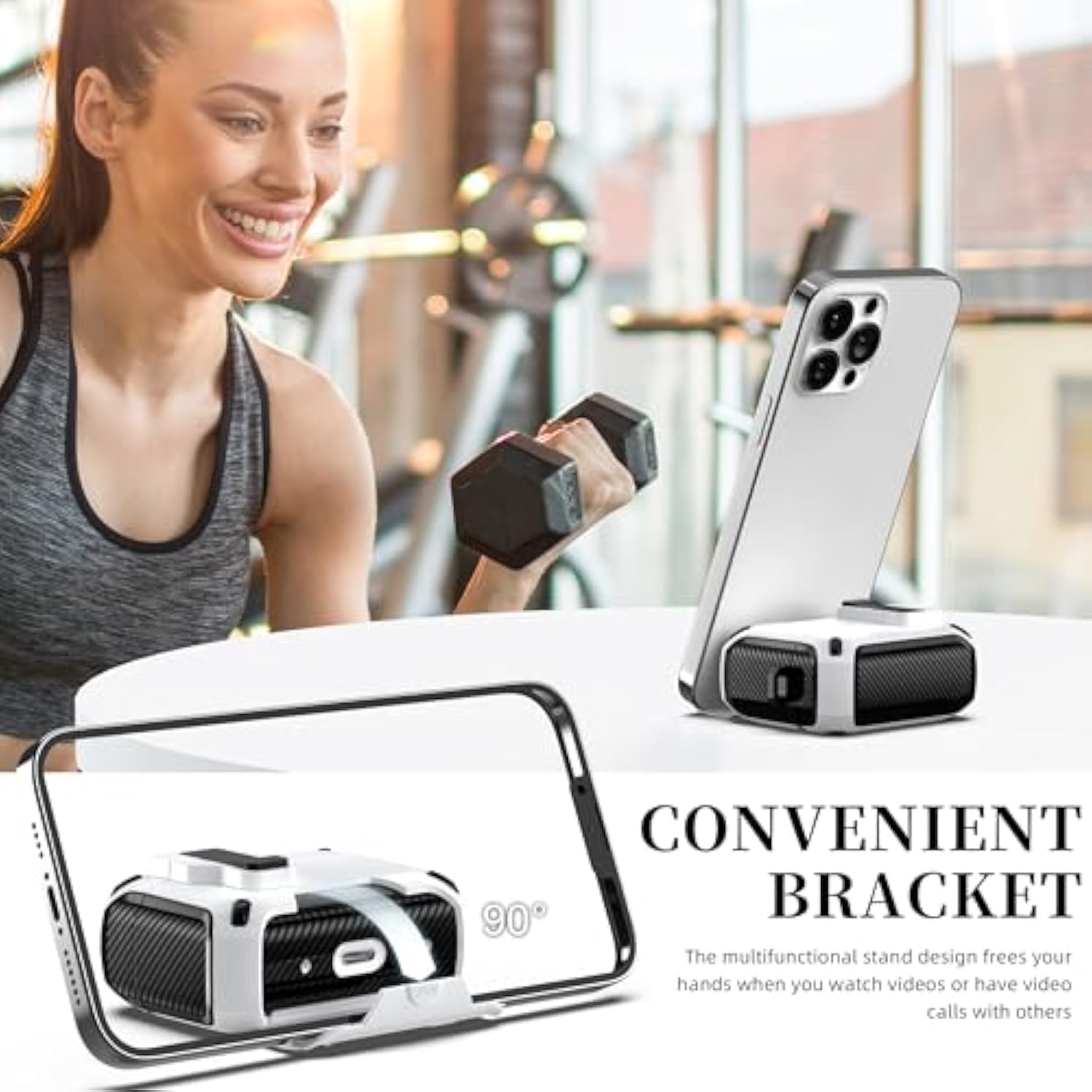 For Airpods Pro 2Nd/1St Generation Case Cover, Compatible With Magsafe, Magnetic Automatic Lock, Charging Port Dust-Proof & Stand Design With Cleaning Kit, Black/White