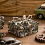 Woodland Camo Wrapping Paper Roll For Men, Mini Roll, Hunting Forest Camouflage Design Gift Wrap Paper Perfect For Birthday, Military-Themed Party, Veterans Day, Outdoor, 17 Inches X 16.4 Feet