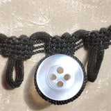25 Yd Button Looping Braid Trim Elastic Button Loop For Sewing Craft P