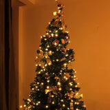 100 Led Christmas Fairy String Lights Battery Operated 8 Lighting Modes Waterproof With Timer For Indoor/Outdoor, Home,