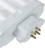 FML 27W 6500K Fluorescent Bulb Replacement 4 Pin Quad Tube Daylight CFL Lamp
