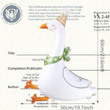 Silly Goose Balloon Arch Kit 158Pcs Sage Green & Blue Balloons With 23Inch Funny Goose Mylar Balloons For One Silly Goose Boys Birthday Spring Party Decoration (Blue White)