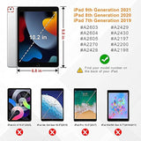 Ipad 9Th Generation Case For Kids With Glass Screen Protector 2021 | Ipad 10.2