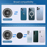 For Magsafe Car Mount Wireless Charger Magnetic Fast Charging Compatible With Iphone 16,15,14,13,12,Pro Max,Mini,Magsafe Case, Air Vent And Stick On Dashboard Car Phone Holder