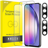 JETech Screen Protector for Samsung Galaxy A54 5G 6.4-Inch with Camera Lens Protector, Tempered Glass Film, HD Clear, 2-Pack Each