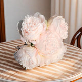 10 Pcs Artificial Peonies Silk Peony Fake Flowers For Wedding Home Office Party Decoration - Single Stem, Diy Floral Arrangements
