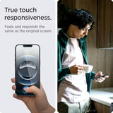 Spigen Tempered Glass Screen Protector [GlasTR EZ FIT] designed for iPhone 16e / iPhone 14 / iPhone 13 Pro/iPhone 13 [2 Pack]