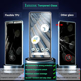 4 Pack Screen Protector with 4 Pack Camera Lens Protector for Pixel 7a