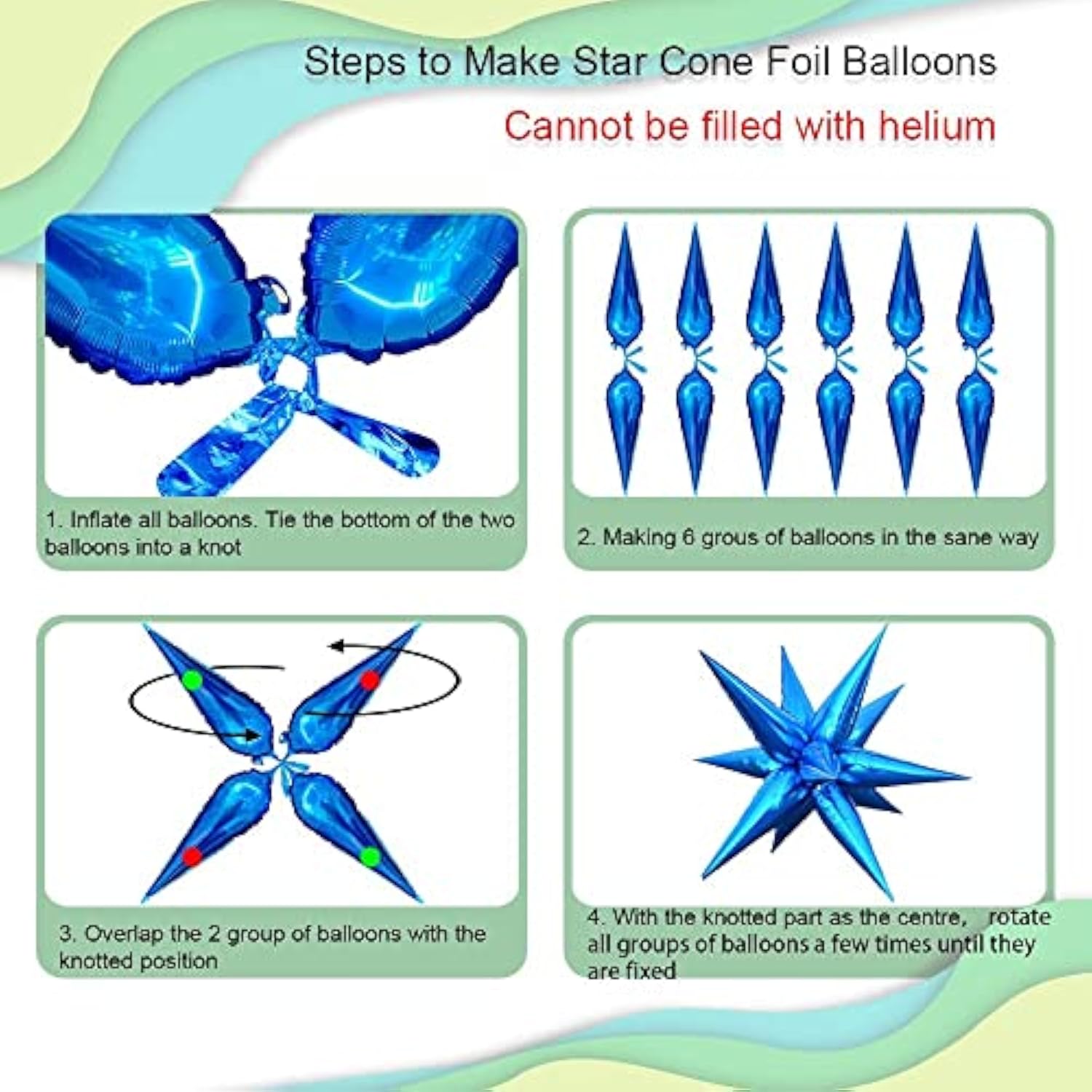 3pcs 26" Pink Starburst Foil Balloons – Spiked Star Balloons for Party & Event Decor