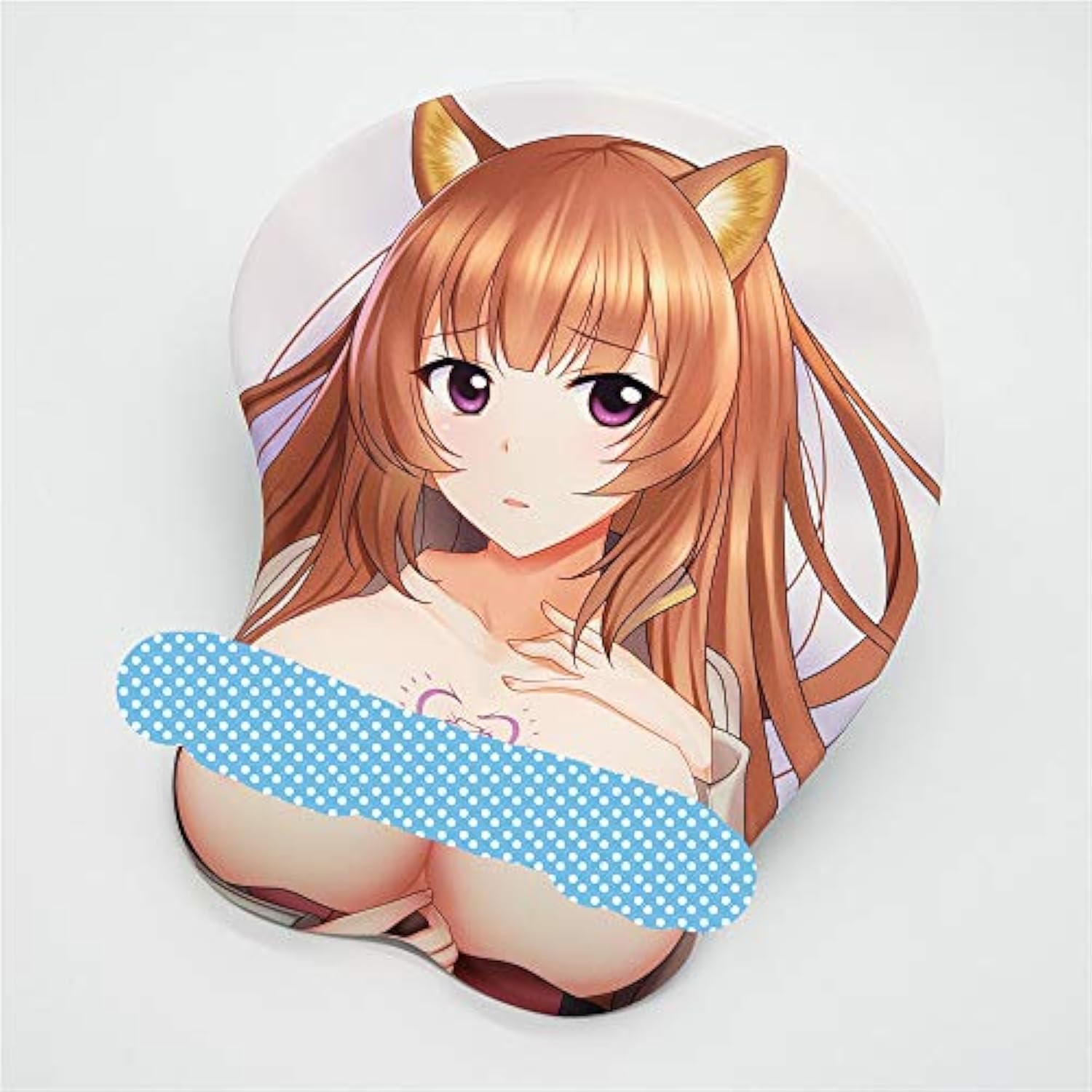 Raphtalia Anime Mouse Pads With Wrist Rest Gaming 3D Mousepads 2Way Skin (Raphtalia 2)