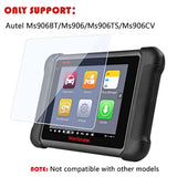 Compatible For Autel Maxisys Ms906Bt/Ms906/Ms906Ts/Ms906S Tempered Glass Screen Protector, For Autel Ms906Cv Screen Protector, Tempered Glass Film For Maxicom Mk906Bt