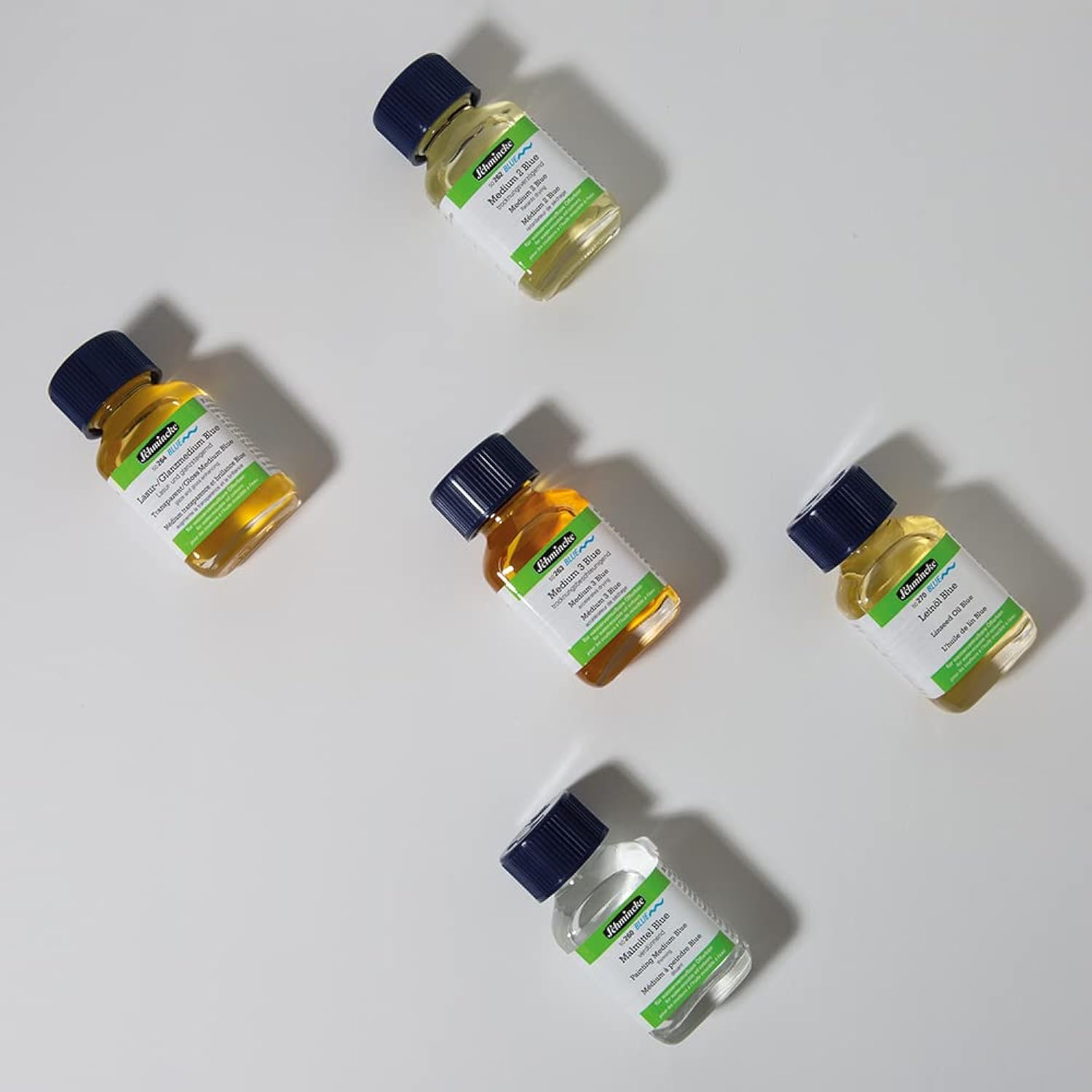 - Norma Blue, 50260025, Stain Blue, 60 Ml, Diluting Stain For Water-Based Oil Paints, Vegan