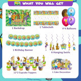 Dog Birthday Party Supplies, Banner, Tablecloth, Balloons, Cake Toppers & Decor