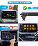 Car Phone Holder For Vw/Volkswagen Id.4/Id4 Accessories 2021-2024 2022 2023 Only For 12Inch Screen Phone Mount Cell Automobile Cradles Hands-Free 360 Degree Rotation