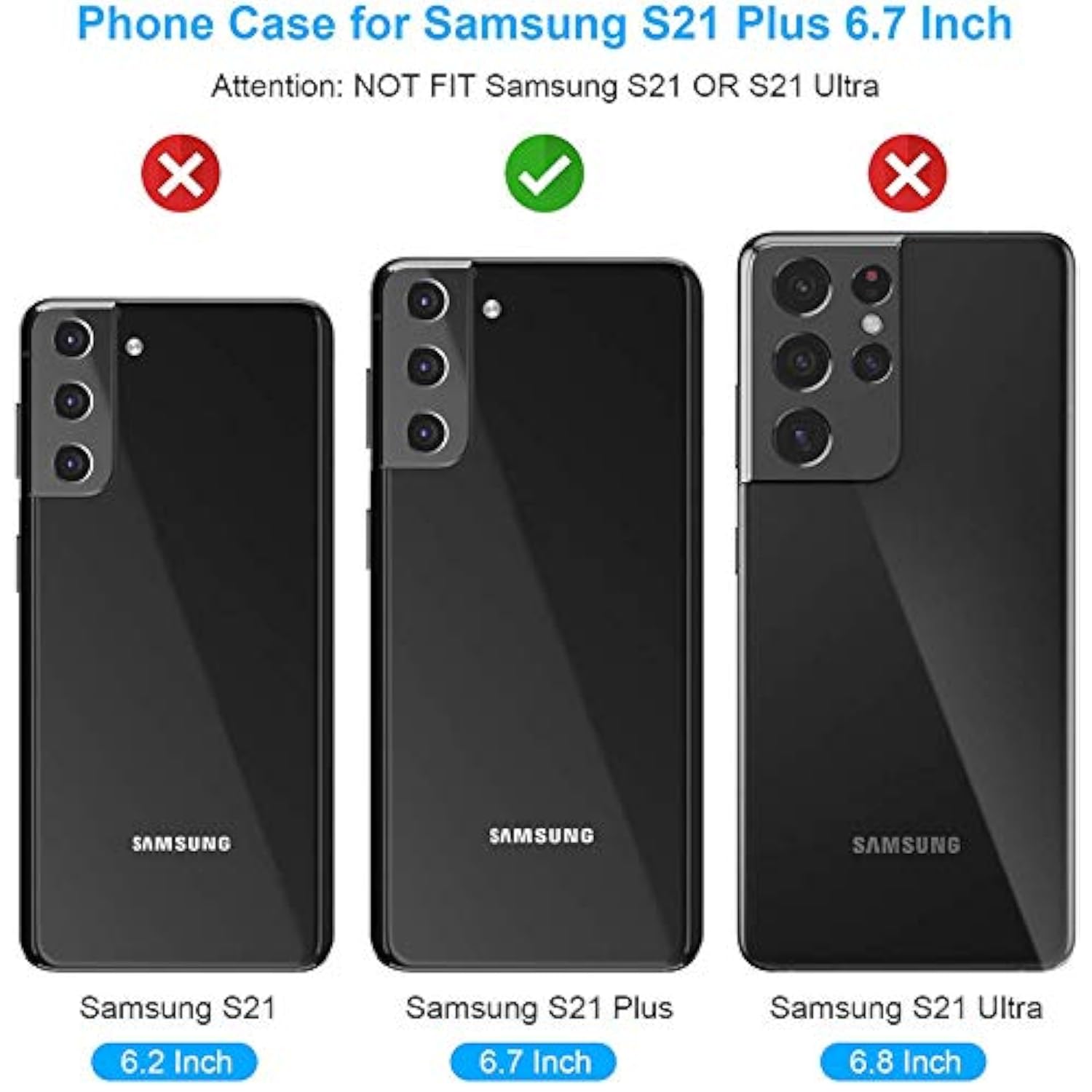 Samsung Galaxy S21 Plus 5G Leather Wallet Case With Tempered Glass, Card Holder, Stand - Women'S Purple