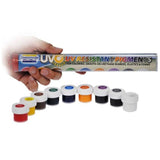 UVO Colorants - UV Resistant Colorants for Epoxy or Urethane Materials - 9 Pack Sampler Tube
