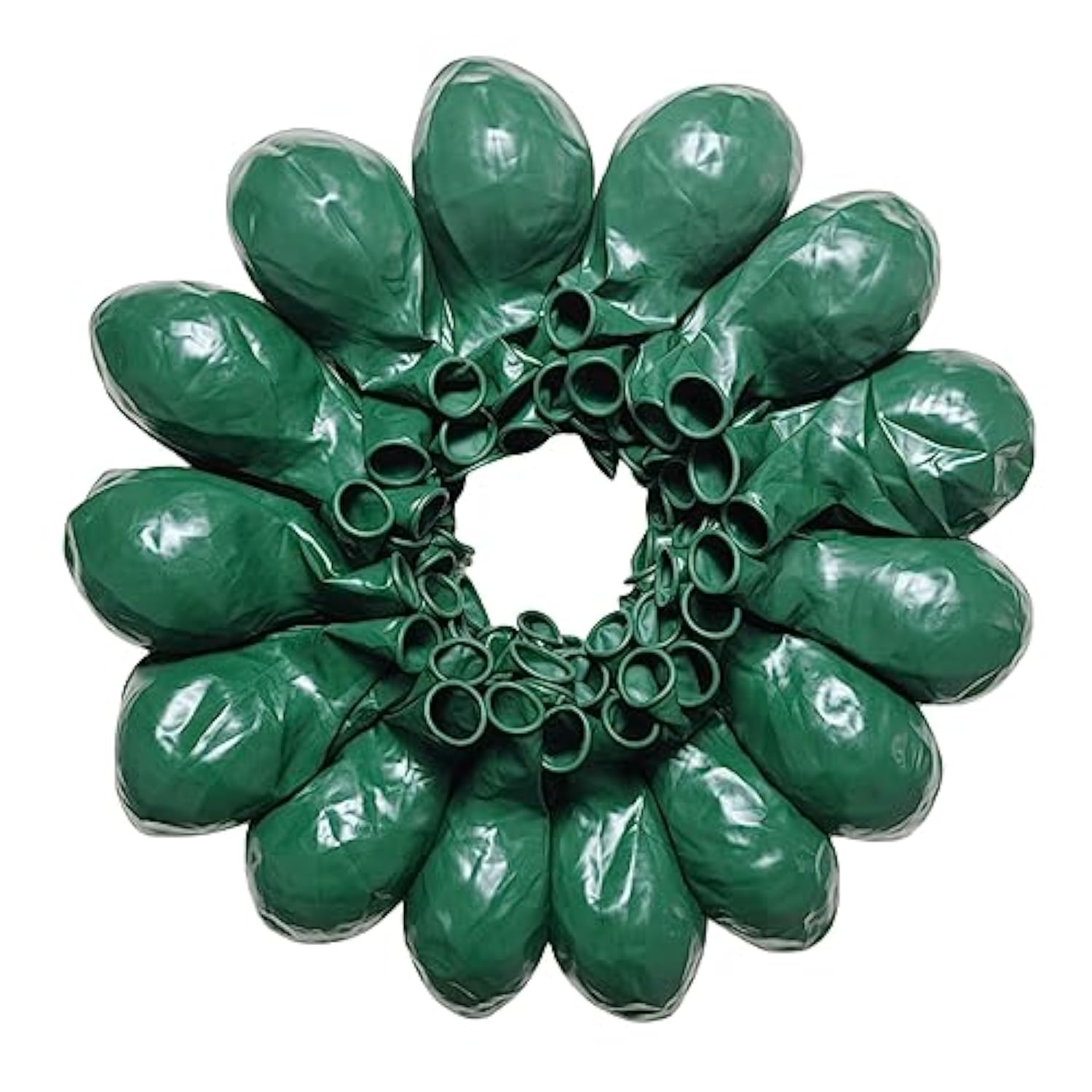 90 Pack Green Balloons 18 Inch Dark Green Latex Big Balloons For Party Decorations And Events